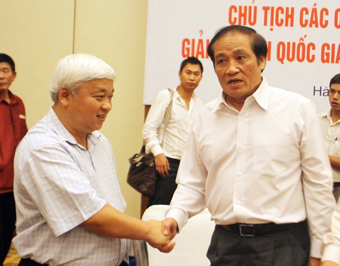 Ông Nguyễn Trọng Hỷ còn cho biết sẽ cân nhắc tiến cử bầu Kiên thay mình làm chủ tịch VFF khi hết nhiệm kỳ. (Ảnh VSI)